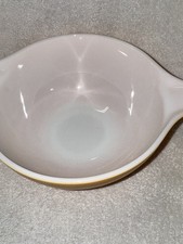 Vintage Pyrex 442 Orange Cinderella Mixing Bowl 1.5 Qt Town & Country USA picture
