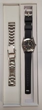Vaer G2 Pacific Steel 39mm Quartz GMT Watch with 1 Additional Strap - NEW picture