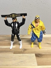 Owen Hart AEW Jazwares Luminares Action Figure with bonus New Foundation Figure picture