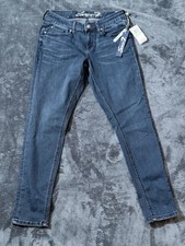 Seven7 Womens Size 8 Legging Jeans NWT Stretch Skinny Dark Wash Denim Jegging picture