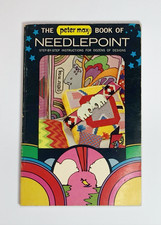 Vintage PETER MAX BOOK of NEEDLEPOINT 1972 picture