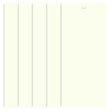 Vertical Blind Slats Vanes Replacement Blinds Off White 82.5 x 3.5  picture
