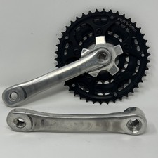 Vintage 90s SR Suntour PowerFlo Triple Mountain Bike Crankset 170mm 42/34/24 picture