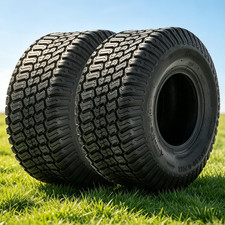 2X 11x4.00-5 Lawn Mower Tires 11x4x5 Turf Tire 11x4-5nhs 4PR Tubeless Heavy Duty picture