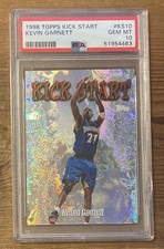 1998-99 Topps #KS10 Kevin Garnett KICK START Insert PSA 10 🏀🔥🏀 Low Pop picture