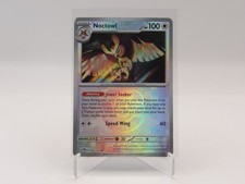 Pokemon Noctowl 078/131 Master Ball Reverse Holo Prismatic Evolutions NM picture