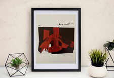 Andy Warhol Hand-Signed Original Print With COA and $3,500 USD Appraisal.* picture