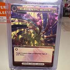 4Kids Chaotic Elemental Elegy Super Rare Foil Dawn of Perim SRS250/100 picture
