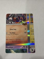 Pokemon Error Houndoom Holo Trick Or Trade Set NFC (non Factory Cut) - M42 picture