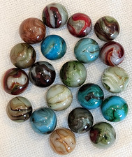 20 MINT Jabo Marbles from the 