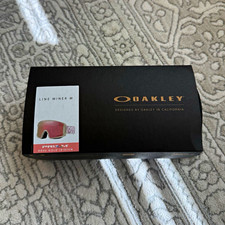 NWT MSRP 185.99 OAKLEY LINE MINER M GOGGLES TOADSTOOL DUALITY PRIZM ROSE GOLD picture