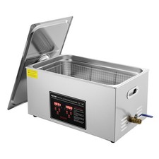 VEVOR 22L Ultrasonic Cleaner with Timer Heating Machine Digital Sonic Cleaner picture