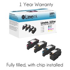 4 525W Toner Cartridge Black Color For Dell Laser E525W E525DW 525 E525 Printer picture