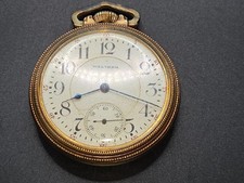1915 10kt GF Star Case Waltham 1908 645 21j Pocket Watch Not Working picture