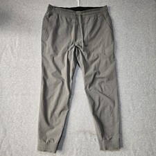 Lululemon ABC Woven Air Relaxed Mens XL Green Pull On Pant Athletic Drawstring picture