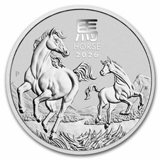 2026 Australia 1 oz Silver Lunar Horse BU (Series III) picture