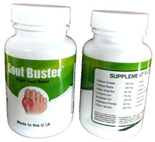 Gout Buster - Faster Relief and Flush Uric Acid Buildup (60ct) picture