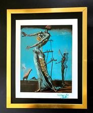 SALVADOR DALI | Vintage 1970 Signed | Framed Offset Lithograph Ready to Hang picture
