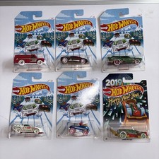 Hot wheels 2018 Holiday Hot Rods complete set of 6 Walmart exclusive picture