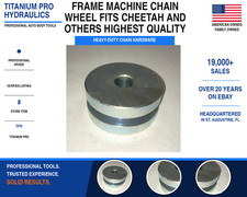 FRAME MACHINE CHAIN WHEEL FITS CHEETAH AND OTHERS HIGHEST QUALITY SOLID STEEL  picture