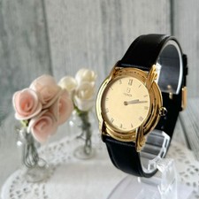 FENDI 300G Gold Round Watch Battery Replaced Used Genuine & Clean picture