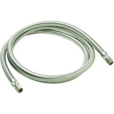 5' Universal Ice Maker Flexible Braided Stainless Steel Water Supply Hose 1/4 picture