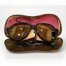 Vtg L.L. Bean Bolle Mountain Glacier Sunglasses Acrylex Case Insert France picture