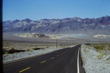 c1970's Kodachrome 35mm Slide, Death Valley National Park, California Road Arid picture
