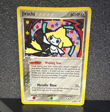 Jirachi 9/107 EX Deoxys Holo Rare English 60 HP Basic Pokemon TCG [DMG] picture