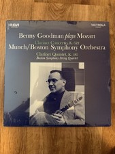 Benny Goodman Plays Mozart Clarinet Concerto Victrola Vinyl LP Sealed New picture
