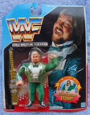 Vintage Hasbro 1990 WWF Ted Dibiase Million Dollar Stomp In Sealed Package picture