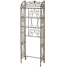 Kadalynn Bathroom Space Saver Antique Bronze - Metal - 62 Inches High picture
