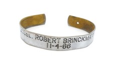 Vintage Vietnam War MIA POW Bracelet LT. COL. Robert Brinckmann 11-4-66 picture