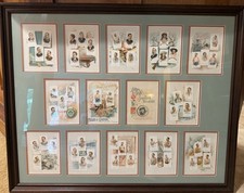 1888 Allen & Ginter A16 World’s Champions Album Framed Baseball Anson Kelly HOF picture