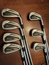 Titleist AP2 716 iron set, 4-pw, standard length, stiff steel shafts, Lamkin... picture