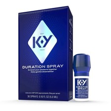 K-Y Duration Spray for Men, Male Genital 0.16 Fl Oz (Pack of 1), BLUE New picture