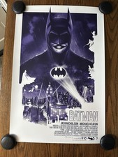 Batman 89 Mondo 24x36 Poster Patrick Connan Limited Edition Screen Print picture