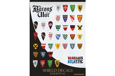 Wargames Atlantic - The Baron's War: Shield Decals Knights Set 2 picture