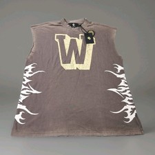 Darc Sport Stick Together F Cancer Muscle Tee Large Wolf Gray NWT 368/1000 picture