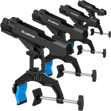 1/2/4 Pack Fishing Rod Holders for Boat, Fishing Rod Holder with Enlarge Clamp, picture