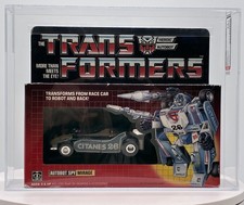 1984 Hasbro Transformers G1 Mirage No Rubsign Boxed MISB Sealed Vintage AFA 75+ picture