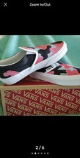 Boys Custom VANS Size 3.5 picture