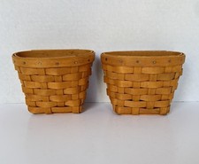 Set Of Two Longaberger Oregano Baskets 1999 picture