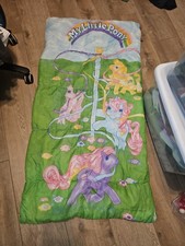 Vintage My Little Pony Maypole Sundae Best 1988 Hasbro Sleeping Bag MLP picture