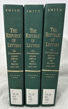 The Republic of Letters: The Correspondence Between  Jefferson and Madison 3 vol picture