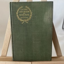 Cato Maior de Senectute Rockwood M Tulli Ciceronis 1895 American Book Co picture