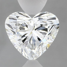 2.04 Ct Heart Lab Grown Diamond E Color VVS1 CVD Type IIa IGI Certified picture