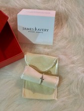 Authentic James Avery Retired Latin Cross Sterling Silver Sz 7 Ring picture