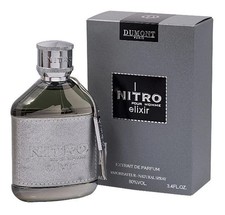 Nitro Red 3.4oz Eau De Parfum for Men Gray Rich Fruity Woody Floral Cologne picture