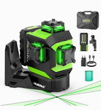 Huepar 703CG 360° Self-Leveling Green 3-Beam Cross-Line Laser Level picture